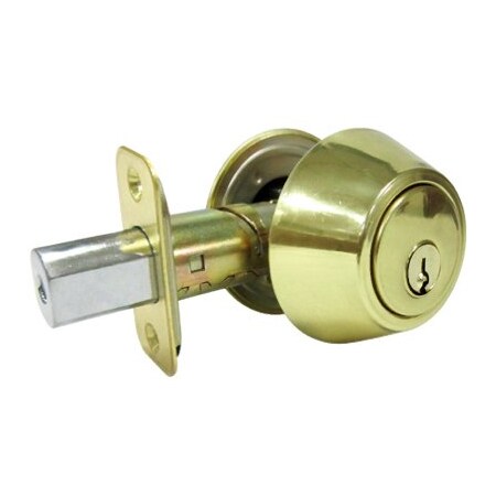 Taiwan Fu Hsing Industrial TG PB DBL Cyl Deadbolt DL72 KA3Z